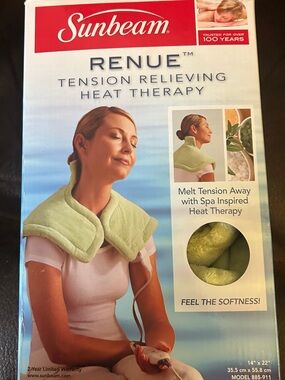 sunbeam neck heating pad